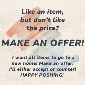 **NFS- Like Something? MAKE AN OFFER!**